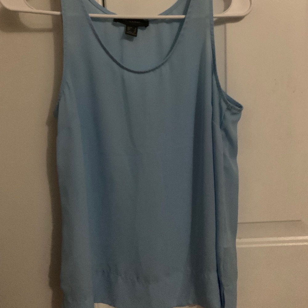 Baby Blue Sheer Tank